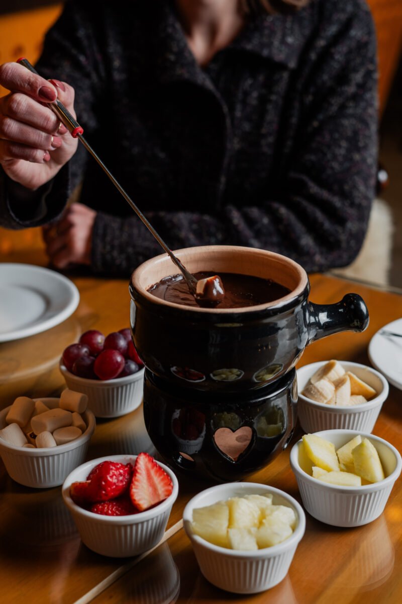 Sequencia de Fondue Tradicional e La Gare! Fondue todo o dia o dia todo! Uma experiência incrível!