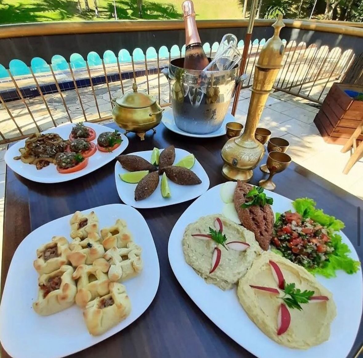 Sequência Típica de Culinária Árabe com repetição livre em POA!