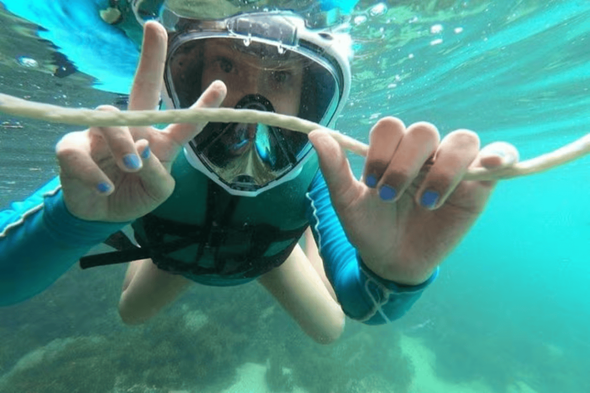 Snorkel na praia da Sepultura!