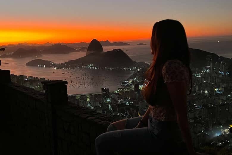 Amanhecer no Mirante Dona Marta + Cristo Redentor!