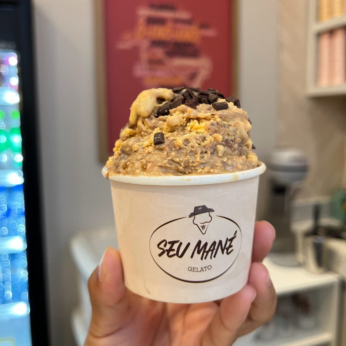 Seu Mané Gelato Floripa Shopping: Gelato Artesanal com Jeitinho Manézinho!