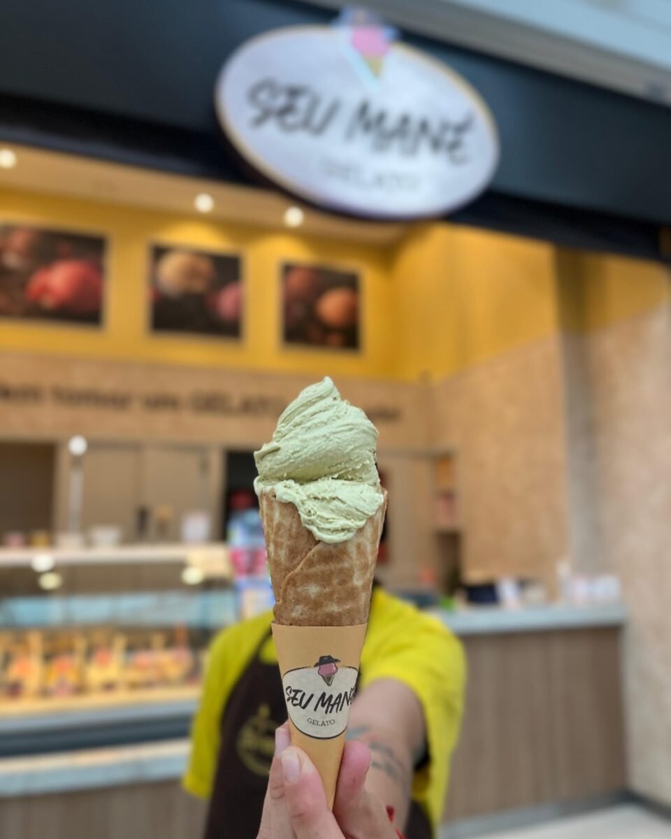 Seu Mané Gelato Floripa Shopping: Gelato Artesanal com Jeitinho Manézinho!