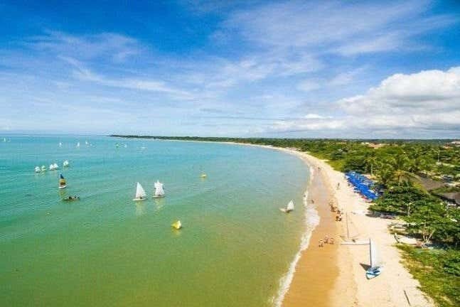 Aula de Vela na Enseada de Muta – Porto Seguro!