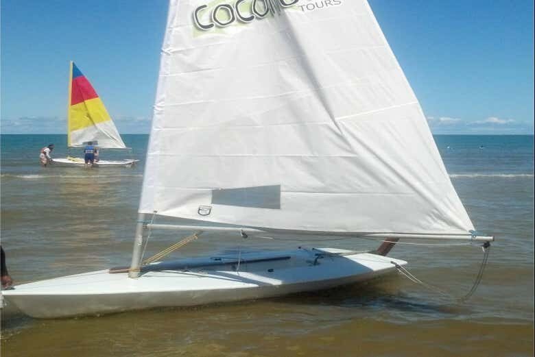 Aula de Vela na Enseada de Muta – Porto Seguro!