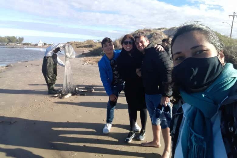 Avistamento de Botos-Pescadores em Laguna!