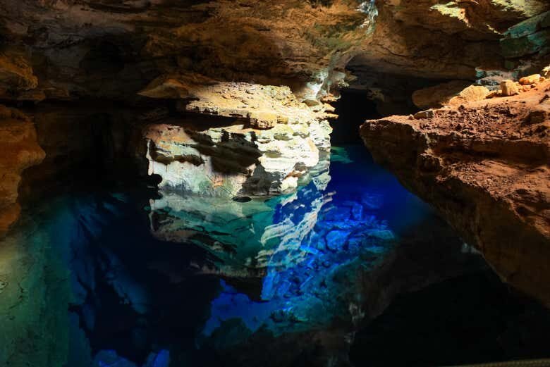 Poço Encantado + Poço Azul na Chapada Diamantina saindo de Lençóis!