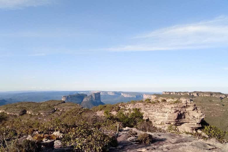 Trilha no Morro dos Três Irmãos e Águas Claras, saindo de Lençóis!
