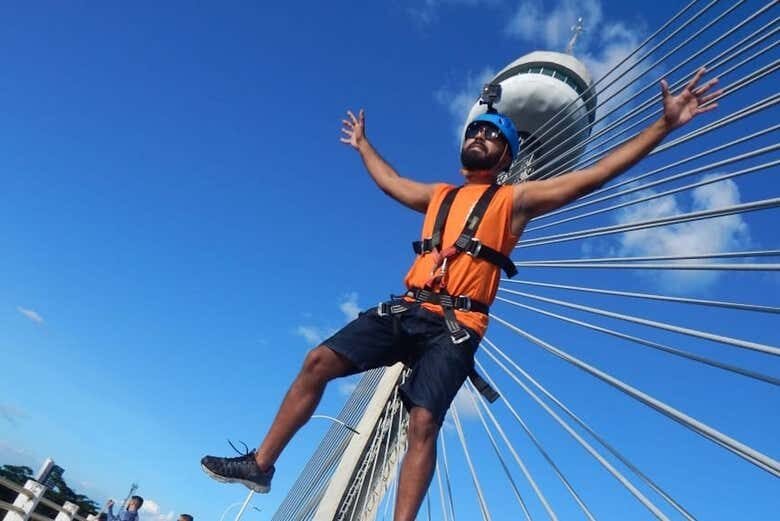 Salto de Pêndulo na Ponte Estaiada de Teresina: Aventura Radical