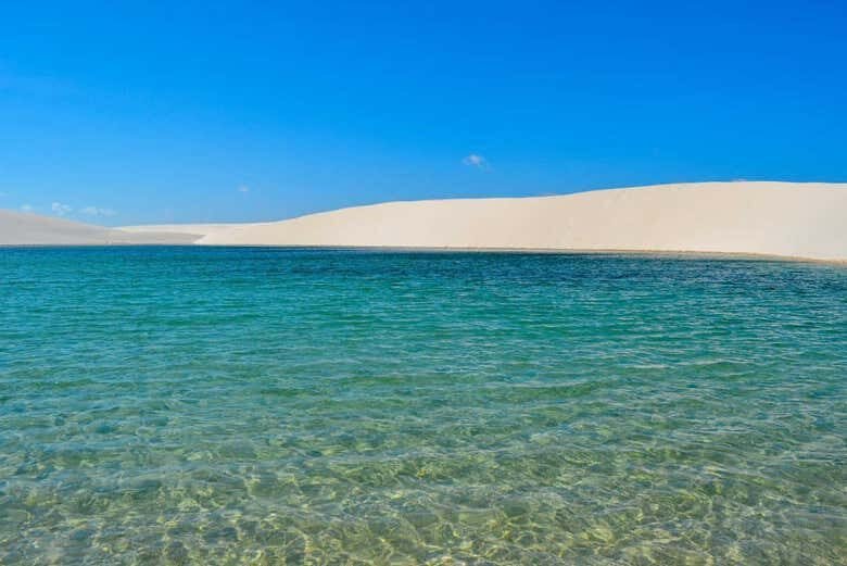 Trilha Encantadora pela Lagoa Bonita nos Lençóis Maranhenses!