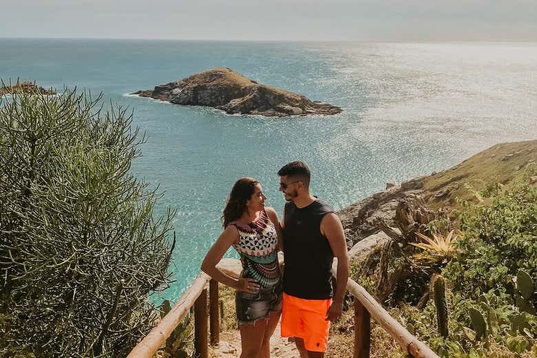 Trilha pela Praia Grande e Janela do Paraíso em Arraial do Cabo!