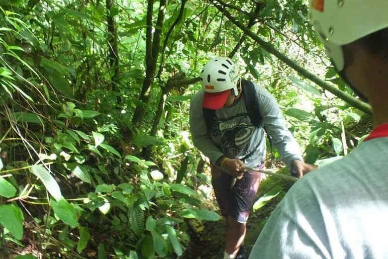 Aventura de Water Trekking no Salto São Miguel!