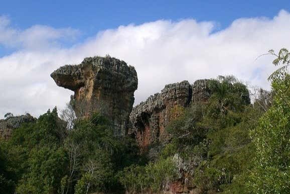 Aventura Natural no Parque Vila Velha + Almoço Alemão!
