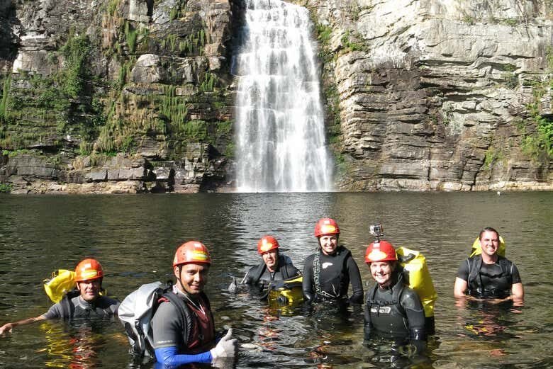 Aventura de Canyoning na Chapada dos Veadeiros!