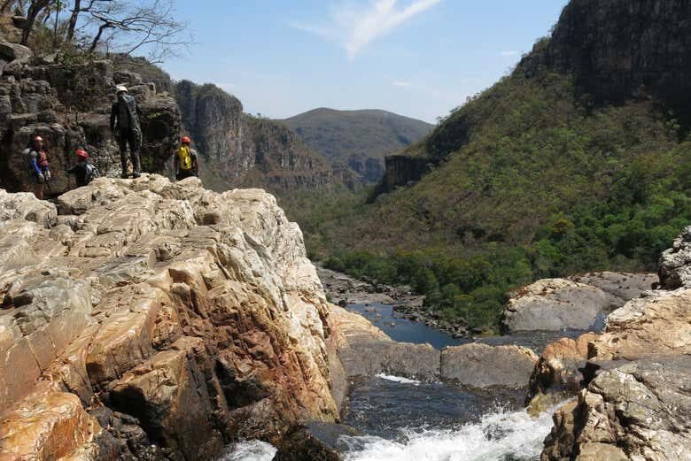 Aventura de Canyoning na Chapada dos Veadeiros!