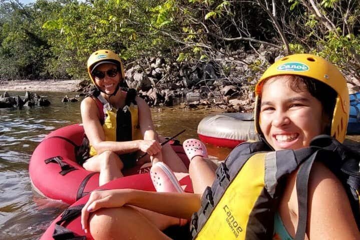 Tubing no rio das Almas com piquenique!