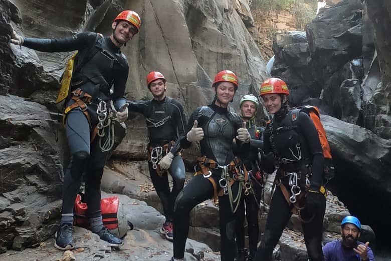 Aventura Radical: Canyoning no Santuário Raizama, Alto Paraíso de Goiás!