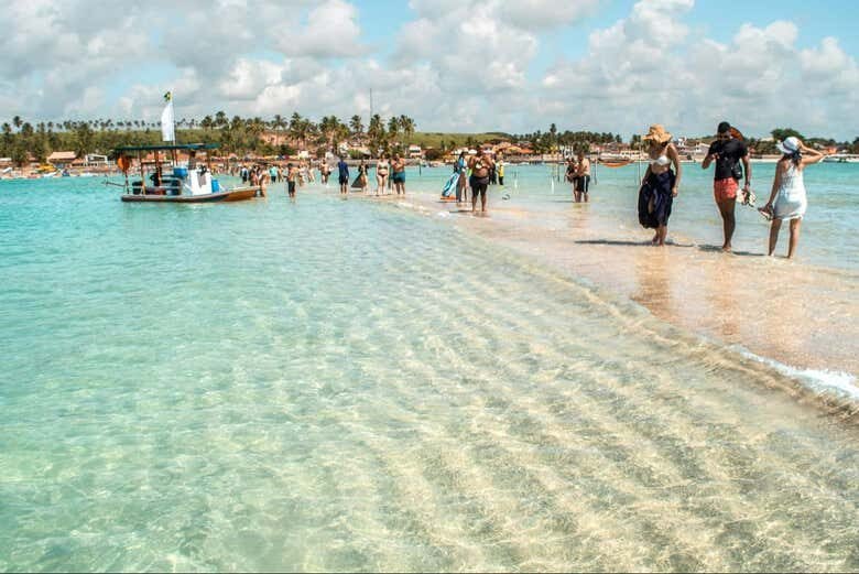 Explore as Maravilhas Subaquáticas: Passeio de Lancha pelas Piscinas Naturais de Maragogi!