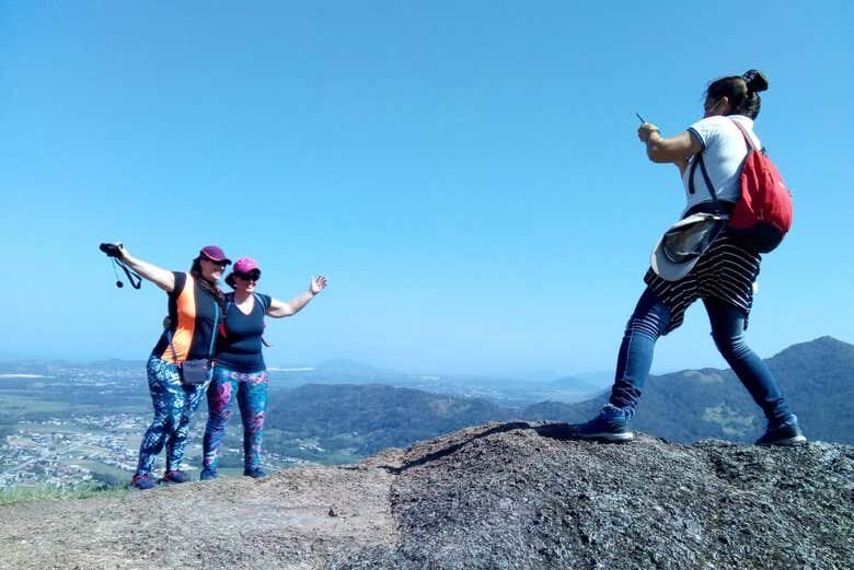 Exploração da Trilha da Pedra Branca em Garopaba!