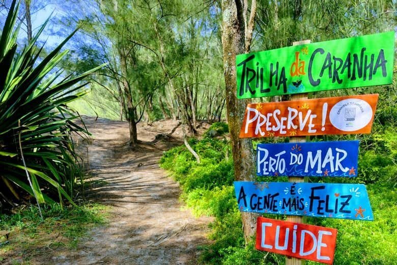 Aventura Imperdível: Trilha entre a Praia do Rosa e a Praia da Ferrugem!